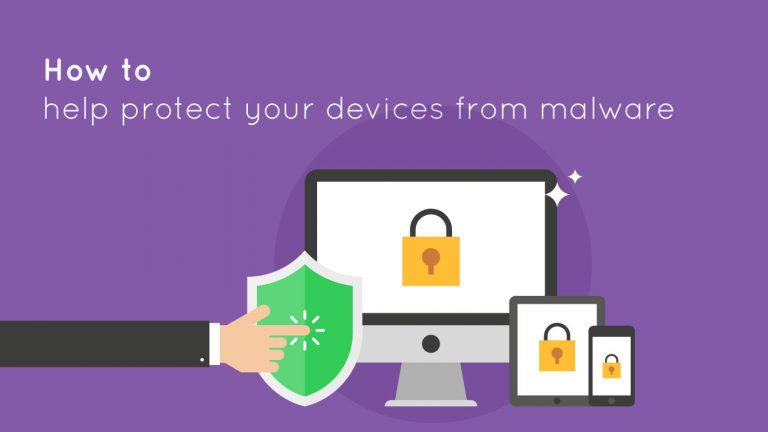 How to protect device from malware