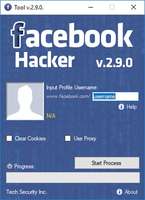 Facebook hack tool