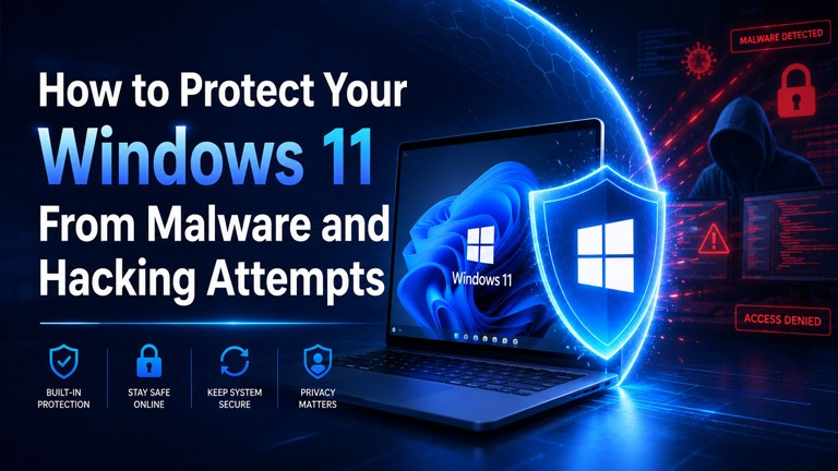 How to Protect Windows 11 from Malware and Hacking - Tutorial