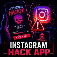 Instagram hack app claiming to compromise into an account